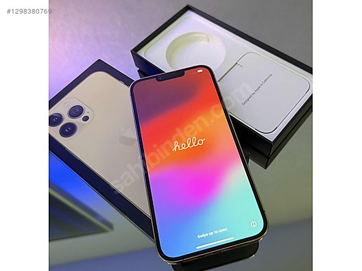 Apple / iPhone 13 Pro Max / İLK SAHİBİYİM - EZİKSİZ - ÇİZİKSİZ