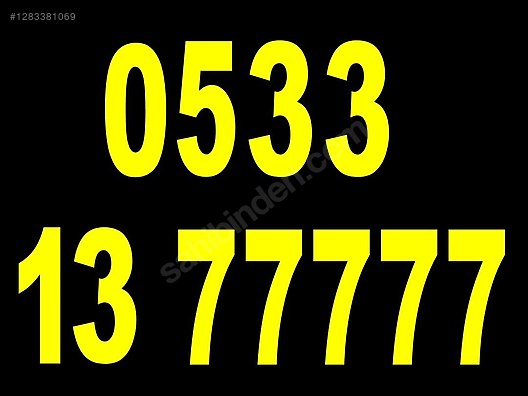 Used & Brand New Items / Cell Phones & Accessories / Phone Numbers & SIM Cards / Turkcell