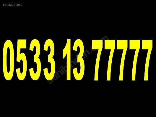 Used & Brand New Items / Cell Phones & Accessories / Phone Numbers & SIM Cards / Turkcell