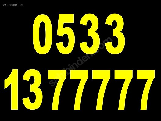 Used & Brand New Items / Cell Phones & Accessories / Phone Numbers & SIM Cards / Turkcell