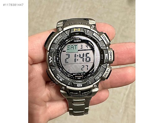 Casio Fatural Evrakl Casio PRG240T ProTrek prg 240t Titanyum 240 at sahibinden 1178381447