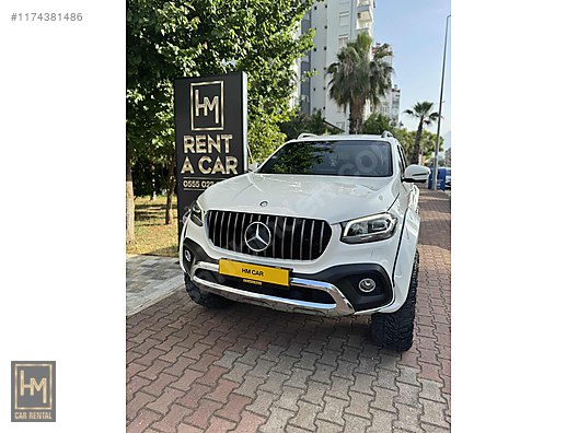 Mercedes Benz X HM CAR RENTAL DEN MERCEDES X250 D ZEL OTOMAT K at sahibinden 1174381486