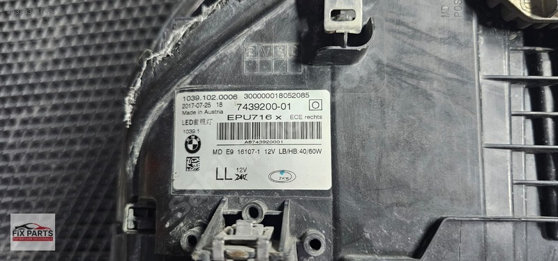 BMW 5 Serisi Far