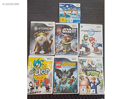temiz nintendo wii oyunları on sahibinden.com - 1322381889