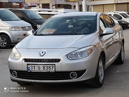 Renault Fluence 1 5 Dci Dynamique 0 531 344 57 65 Renault Fulyans Dinamik Paket 105 Bg 6 Ilri Ful At Sahibinden Com 877381910