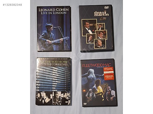 ORİJİNAL KONSER - MÜZİK DVD'LERİ sahibinden.comda - 1328382348