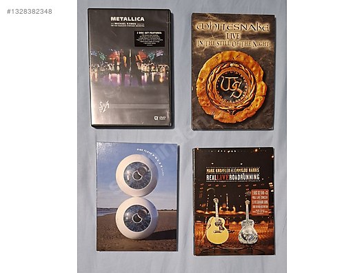 ORİJİNAL KONSER - MÜZİK DVD'LERİ sahibinden.comda - 1328382348
