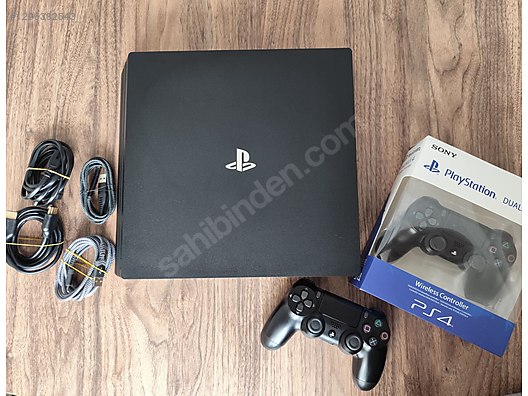 PS4 Pro 1 TB/7216B - Tertemiz - Çift Orjinal Kol -Tamir Görmemiş
