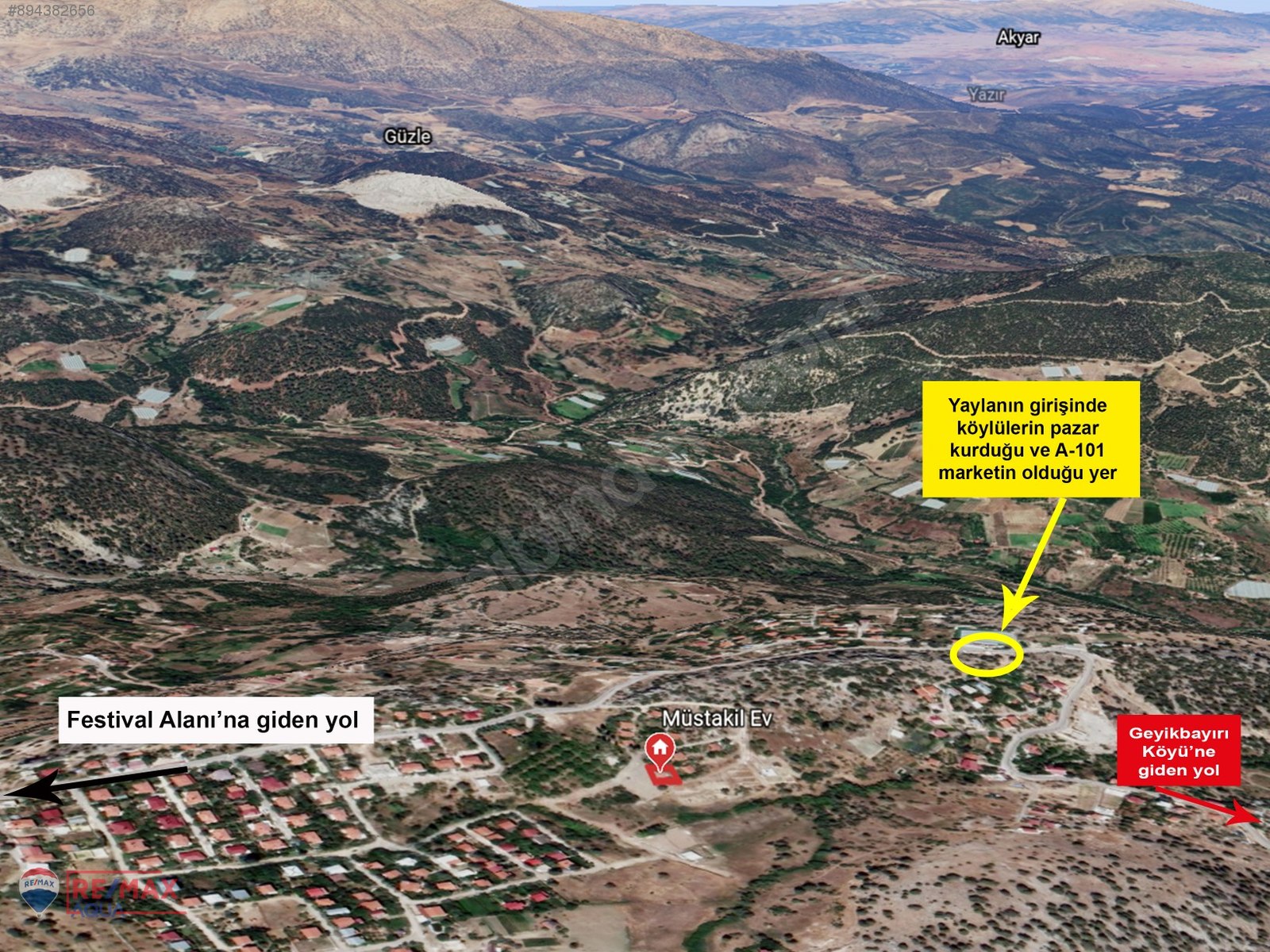 Feslikan Yaylası'nda 325 m² Arsa Üzerinde Satılık Müstakil Ev - Satılık