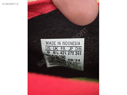 Çivili Kırmızı 42.5 Numara Adidas Krampon & Ayakkabı - 1280382715