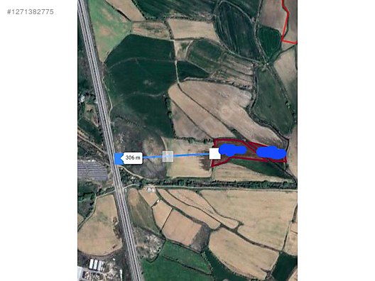 ÇEVRE YOLUNA 300 METRE UZAKLIKTA SATILIK TARLA... #1271382775