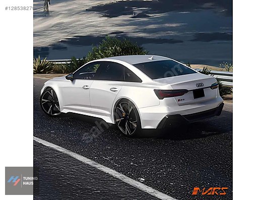 Audi A6 C8 2019-2024 RS6 Style Arka Tampon & Difüzör Seti - İlan