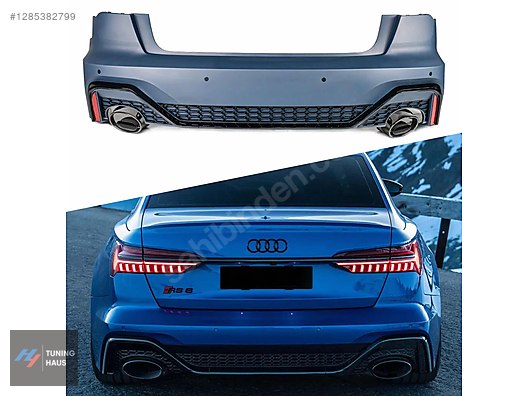 Audi A6 C8 2019-2024 RS6 Style Arka Tampon & Difüzör Seti - İlan