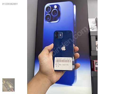 iPhone 12 64 GB Mavi Türkiye Cihazı
