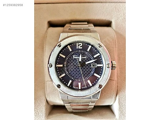 Salvatore Ferragamo / Salvatore Ferragamo F-80 Sapphire Blue Dial