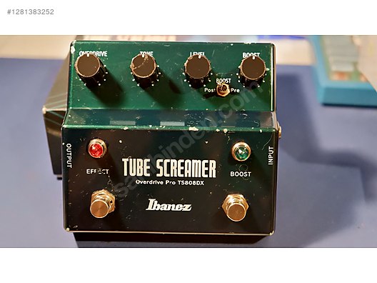 Ibanez TS808DX Tube Screamer Booster Overdrive Pedalı ts 808 dx