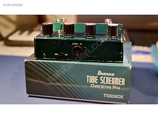 Ibanez TS808DX Tube Screamer Booster Overdrive Pedalı ts 808 dx