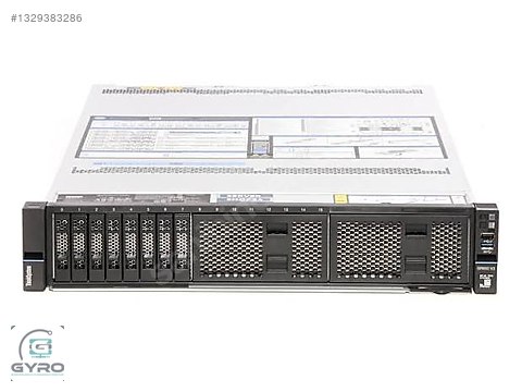Lenovo SR650 V3 64GB RAM 2x Gold 5418Y İşlemci Raid Dual PSU