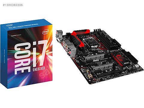 i7-6700K İşlemci & MSI Z170 Gaming M7 Anakart sahibinden.comda