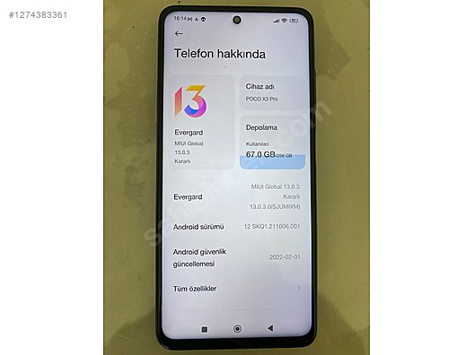 Used & Brand New Items / Cell Phones & Accessories / Cell Phones / Xiaomi / Poco X3 Pro