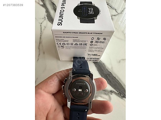 Suunto 9 peak granite blue titanium at sahibinden 1207383539