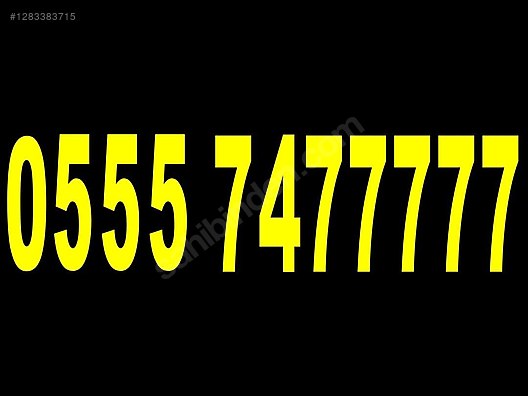 İkinci El ve Sıfır Alışveriş / Cep Telefonu & Aksesuar / Numara / Turkcell