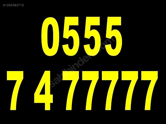 İkinci El ve Sıfır Alışveriş / Cep Telefonu & Aksesuar / Numara / Turkcell