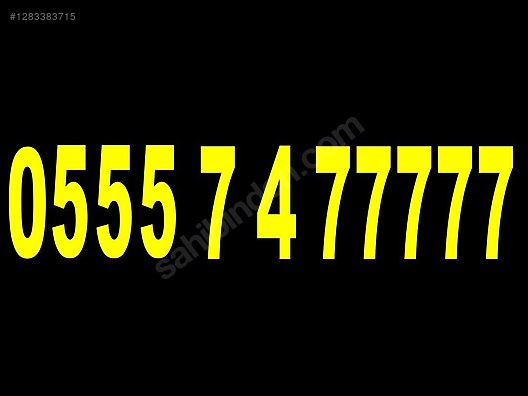 İkinci El ve Sıfır Alışveriş / Cep Telefonu & Aksesuar / Numara / Turkcell