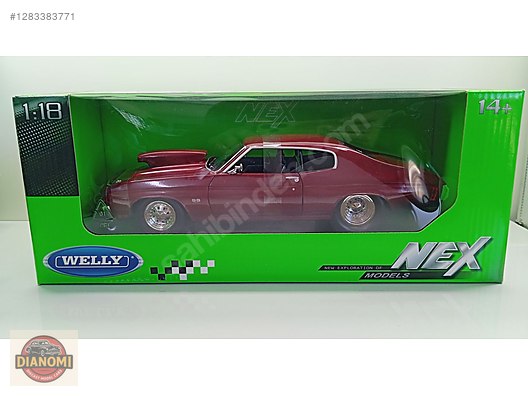 1:18 welly/ 1970 CHEVROLET CHEVELLE SS pro street on sahibinden