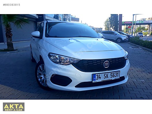 Fiat Egea Akta Rent A Car Dan Kiralik Egea At Sahibinden Com 690383815
