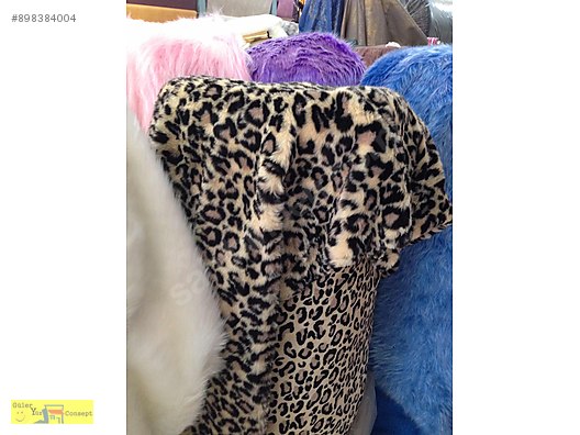 Leopar Desenli Pelus Koltuk Ortusu Modelleri Sahibinden Com Da 898384004