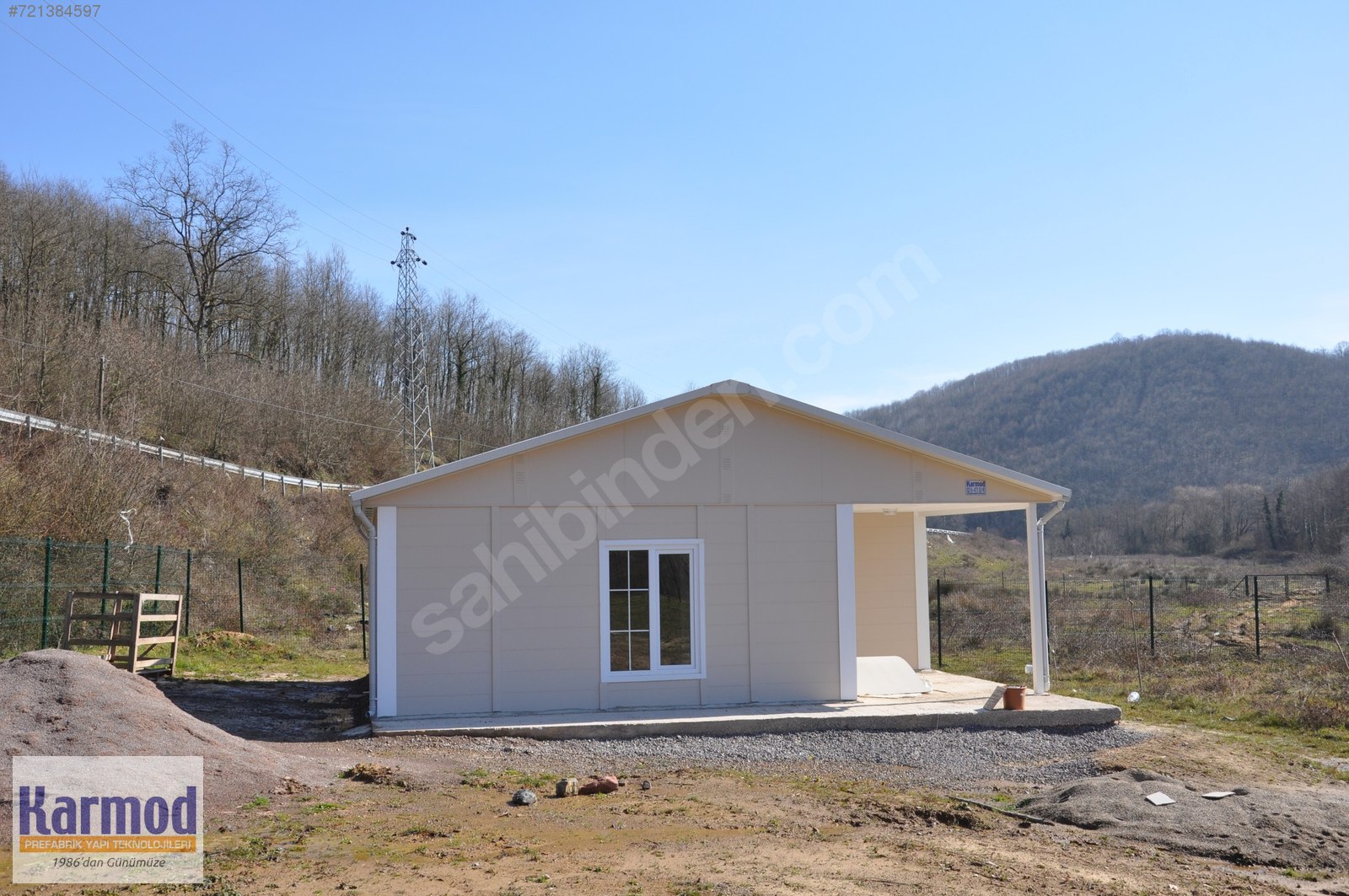 64 M2 PREFABRİK EV KALİTE ve GÜVENİN ADRESİ KARMOD Satılık