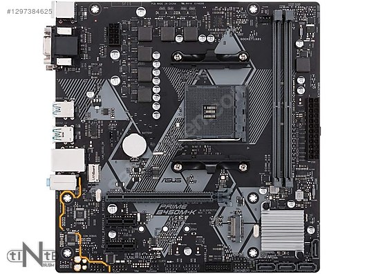 Asus Prime B450M-K Amd B450 AM4 DDR4 4400 MHz M2 USB 3.2 Anakart