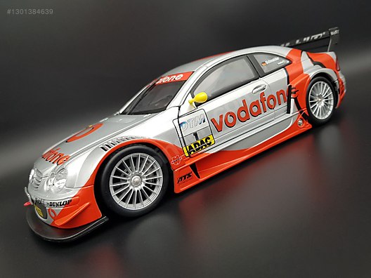 İNDİRİM** 1/18 Mercedes-Benz CLK - DTM 2002 - Vodafone AMG #1 on