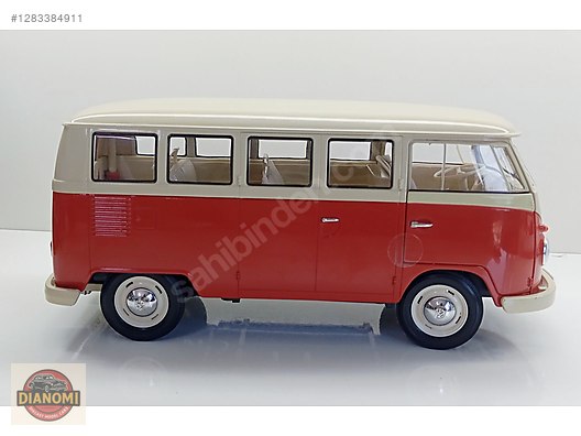 Welly Diecast Model 1:18 Volkswagen Minibüs Çeşitleri - 1283384911