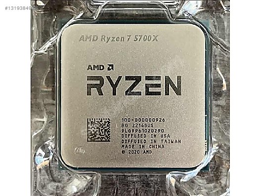 Ryzen 7 5700x Bir Yıllık Temiz İşlemci sahibinden.comda - 1319384980
