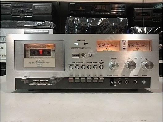 AKAİ GXC-730 STEREO CASSETTE DECK/AUTO REVERSEE/1977 sahibinden