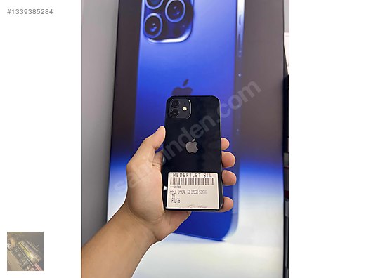 iPhone 12 128 GB Siyah TR Değişensiz