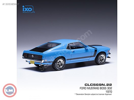 1/43 AVS SHADOW シャドウ モスパート 1970 #16 1:43 IXO 1970 Ford Mustang Boss 302, Lider Model'den on sahibinden