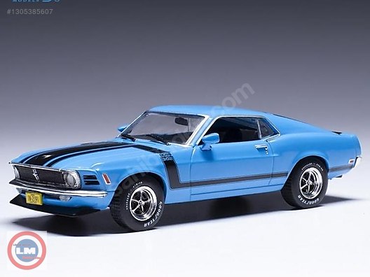 1:43 IXO 1970 Ford Mustang Boss 302, Lider Model'den on sahibinden