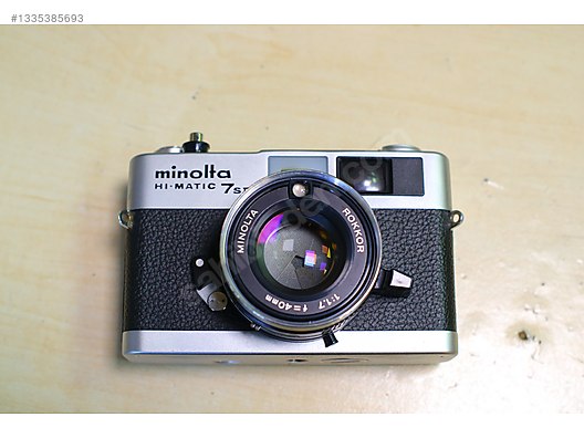 35mm Filmli Kompakt / Minolta / MİNOLTA HI-MATIC 7S II sahibinden