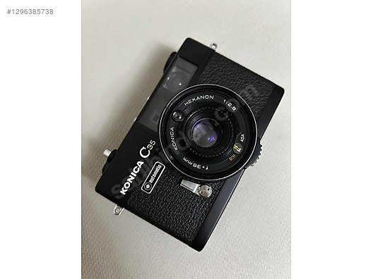 【整備済完動品】Konica C35 BLACK 35 mm Film Cameras / Konica / Konica c35 on sahibinden.com