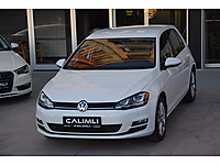 Hatasız 2013 Model Vw Golf 1.6TDI Hıghlıne İçi Bej+Dsg #1270385768