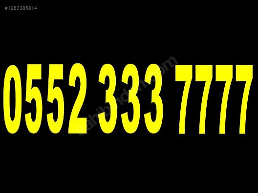 Used & Brand New Items / Cell Phones & Accessories / Phone Numbers & SIM Cards / Turkcell