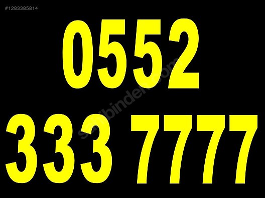 Used & Brand New Items / Cell Phones & Accessories / Phone Numbers & SIM Cards / Turkcell