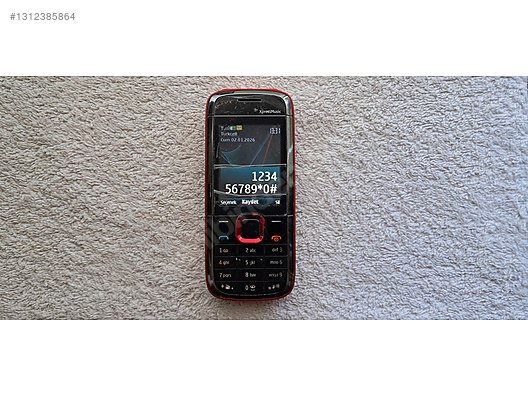0 - 50 MB Kırmızı Nokia 5130 XpressMusic Cep Telefonu - 1312385864
