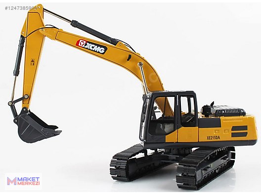 Diecast Model 1/35 XCMG Ekskavatör İş Makinesi - 1247385904