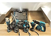 ASSUR PROFESYONEL ŞARZLI 4'LÜ SET MATKAP TAKIMI