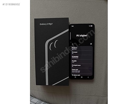 256 GB Siyah Samsung Galaxy Z Flip Cep Telefonu - 1319386002