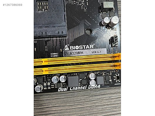 BIOSTAR A320MH VER 6.7 DDR4 AM4 ANAKART - Anakart ve Tüm Masaüstü Bilgisayar Parçaları sahibinden.com'da